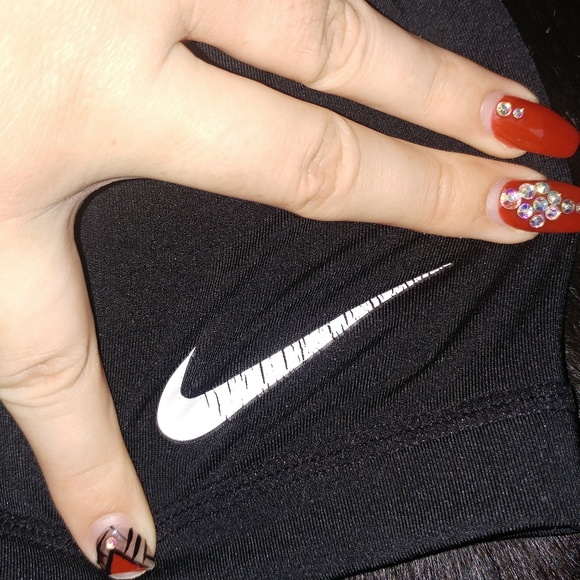 NIKE PRO x VSX ☆ capri & full length leggings workout athletic large bundle lot - Picture 8 of 8